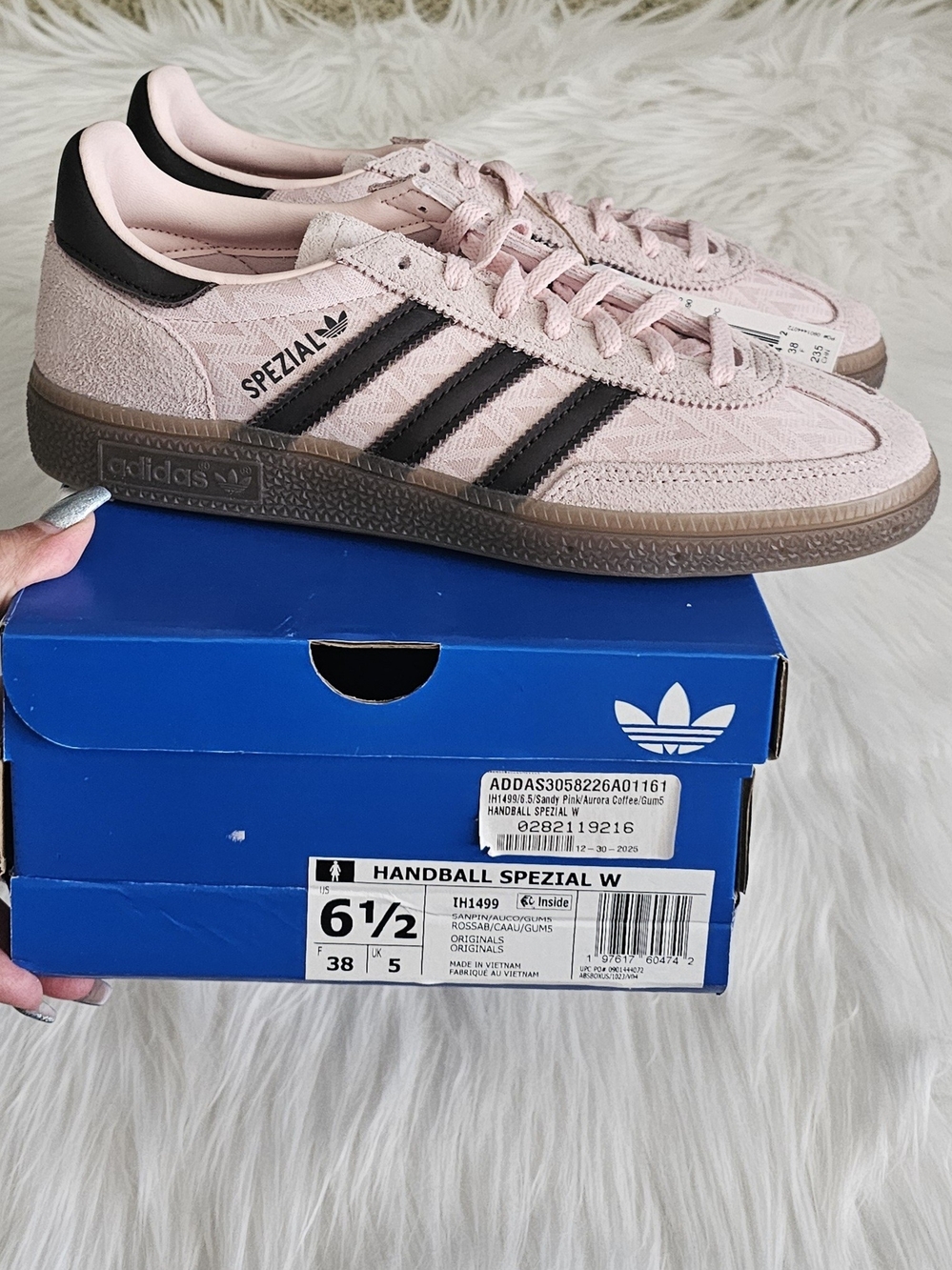 Adidas Handball Spezial Sandy Pink/Aurora Coffee/Gum5 IH4199